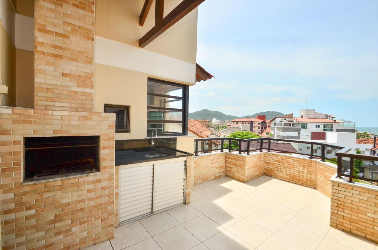 Cobertura Com Vista Mar Para 6 Hospedes, 150 Metros Da Praia Dos Ingleses Ing17 Florianopolis Bagian luar foto